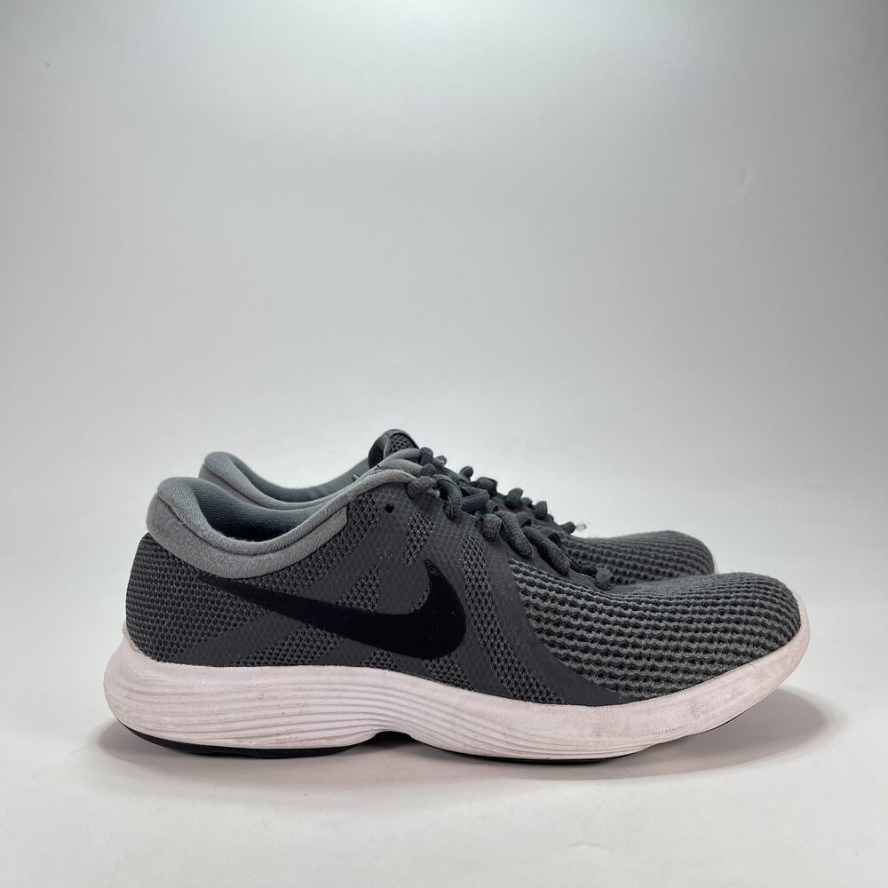 Nike Revolution 4 Dark Grey Athletic Running Shoes 908988-010 Men's Size 8.5